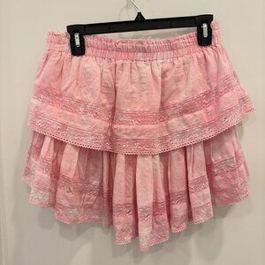 Loveshack Fancy mini skirt